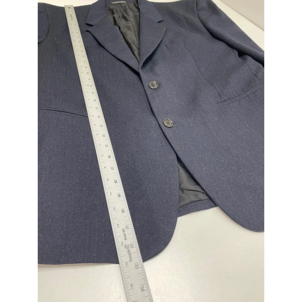 Passport Saks Fifth Avenue Men's Wool Blazer Jacket Made in Italy Size 56 Office